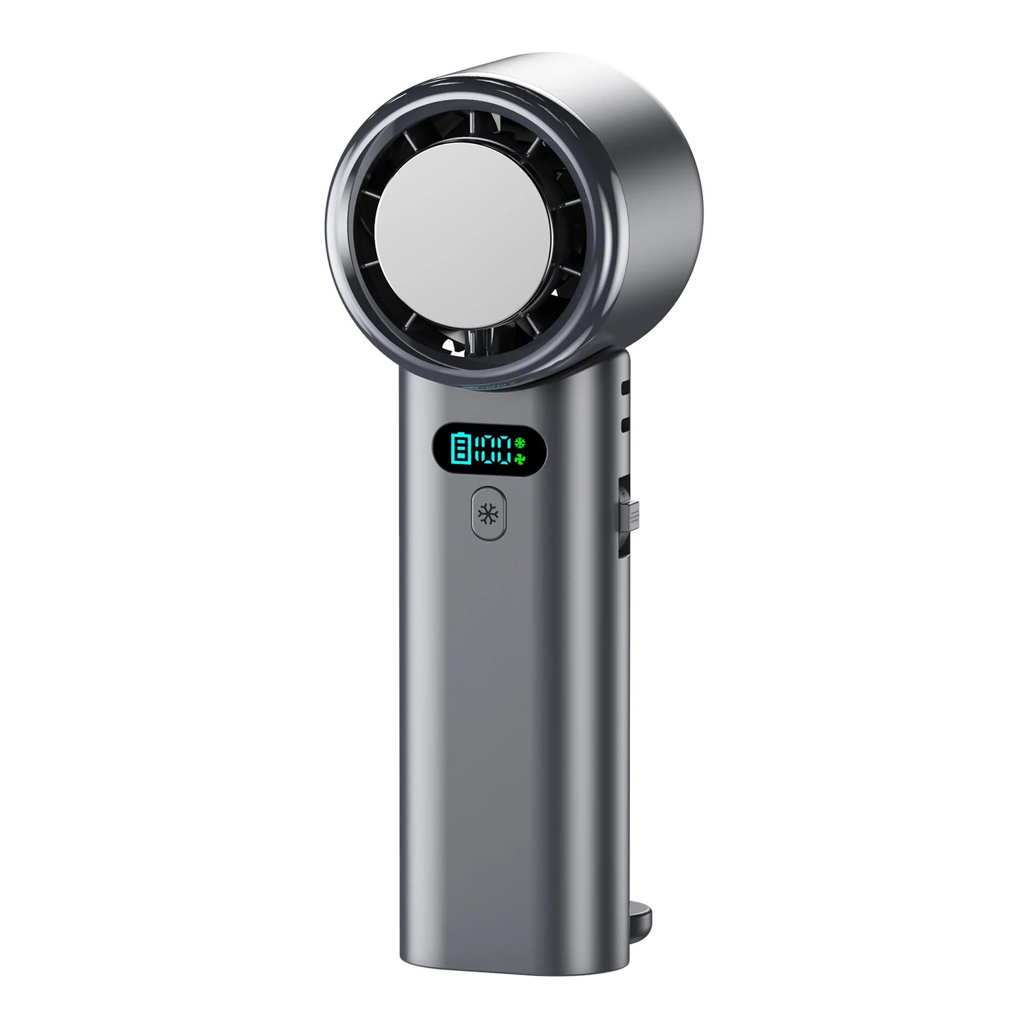 Large Capacity Handheld Fan High Speed Refrigeration Handheld Fan USB Charging Portable Fan